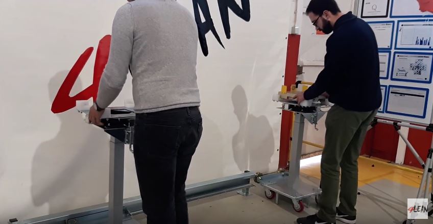 Lean Manufacturing - 4Lean - jig cart workstation karakuri